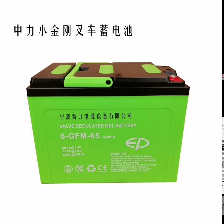 6GFM65中力小金剛蓄電池力達叉車龍工臺勵福堆高車電瓶